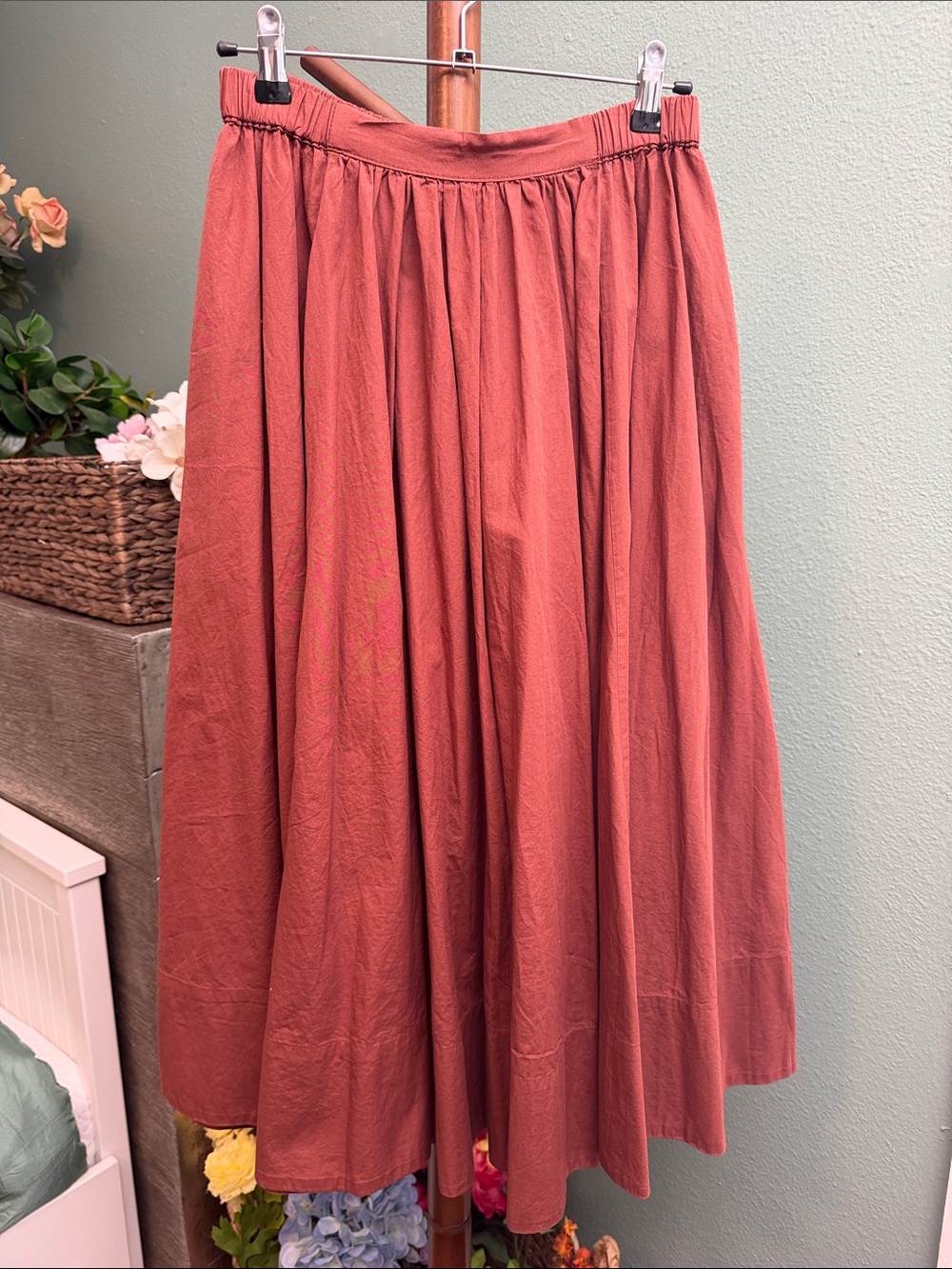 FREE PEOPLE Lowen Midi Skirt